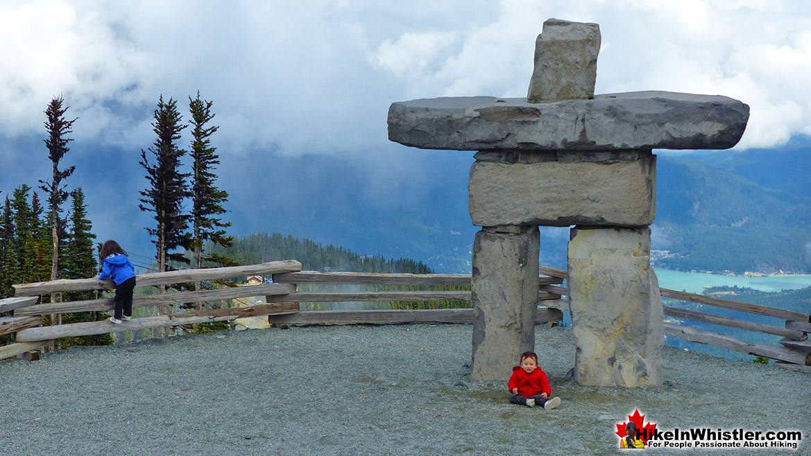 Inukshuck on Whistler Mountain