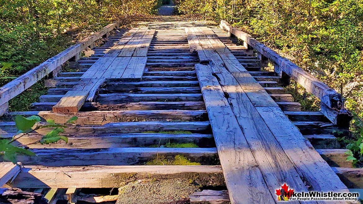 Wedge Creek Bridge to Green Lake Loop