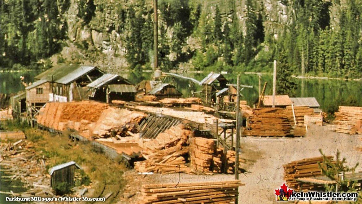 Parkhurst Sawmill 1950's