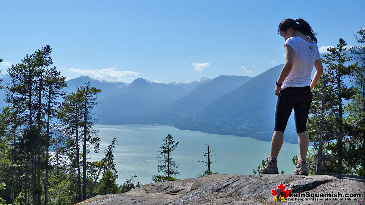 Upper Shannon Falls Trail in Squamish