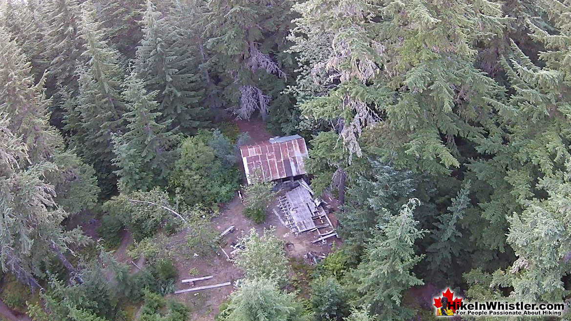 Blue Face House From Above