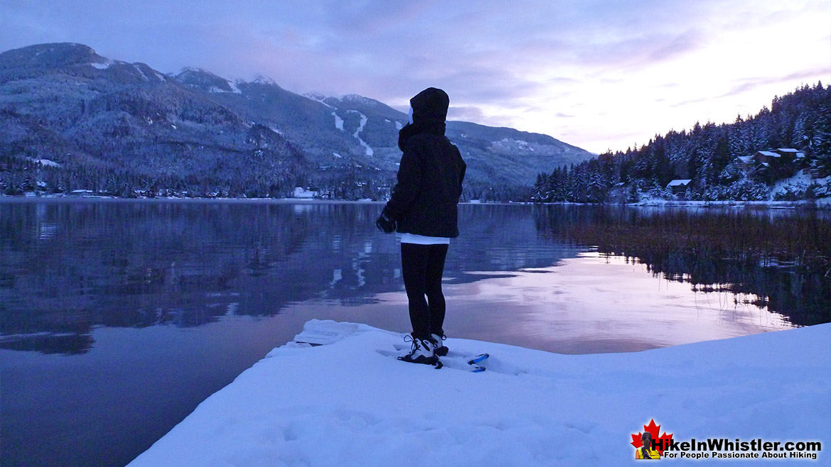 Rainbow Park Snowshoeing in Whistler