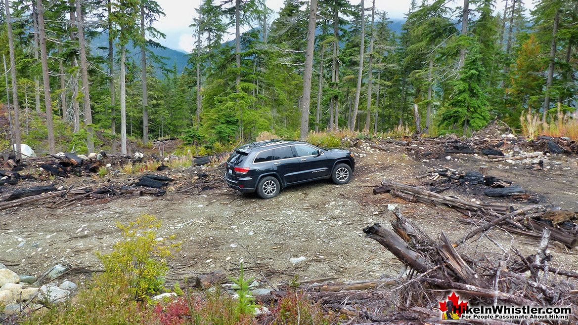 Parking Area Near the Grey Zone Trail