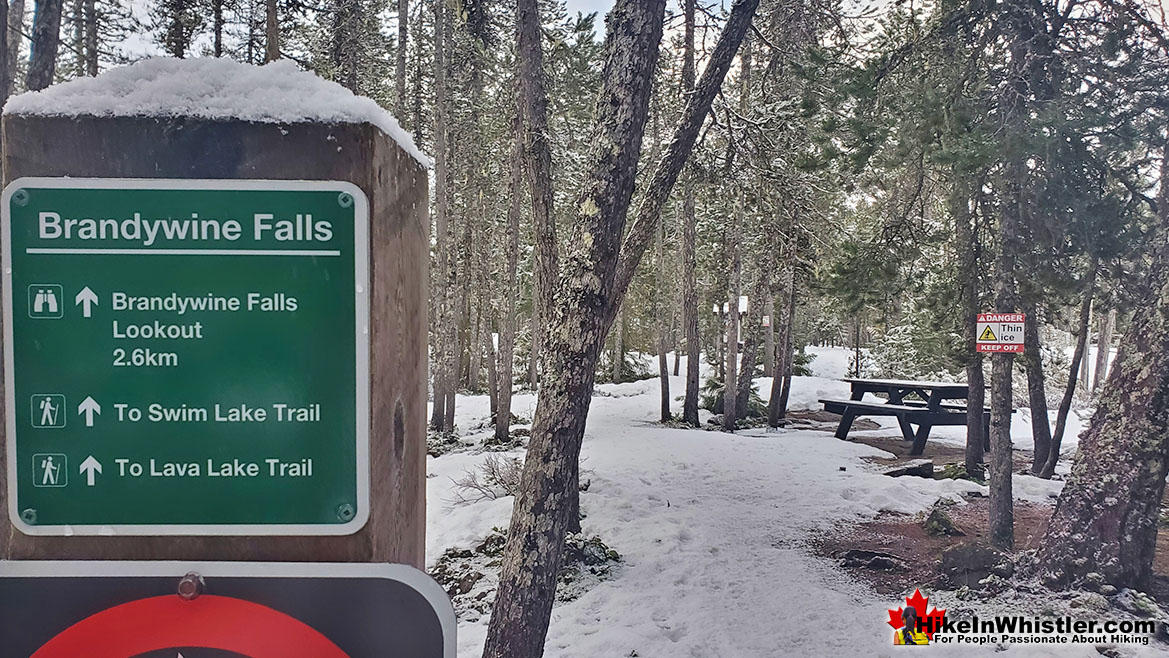 Brandywine Falls Sign