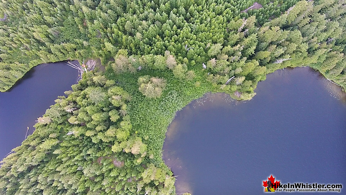 Showh Lakes aka Cougar Lakes Aerial 2