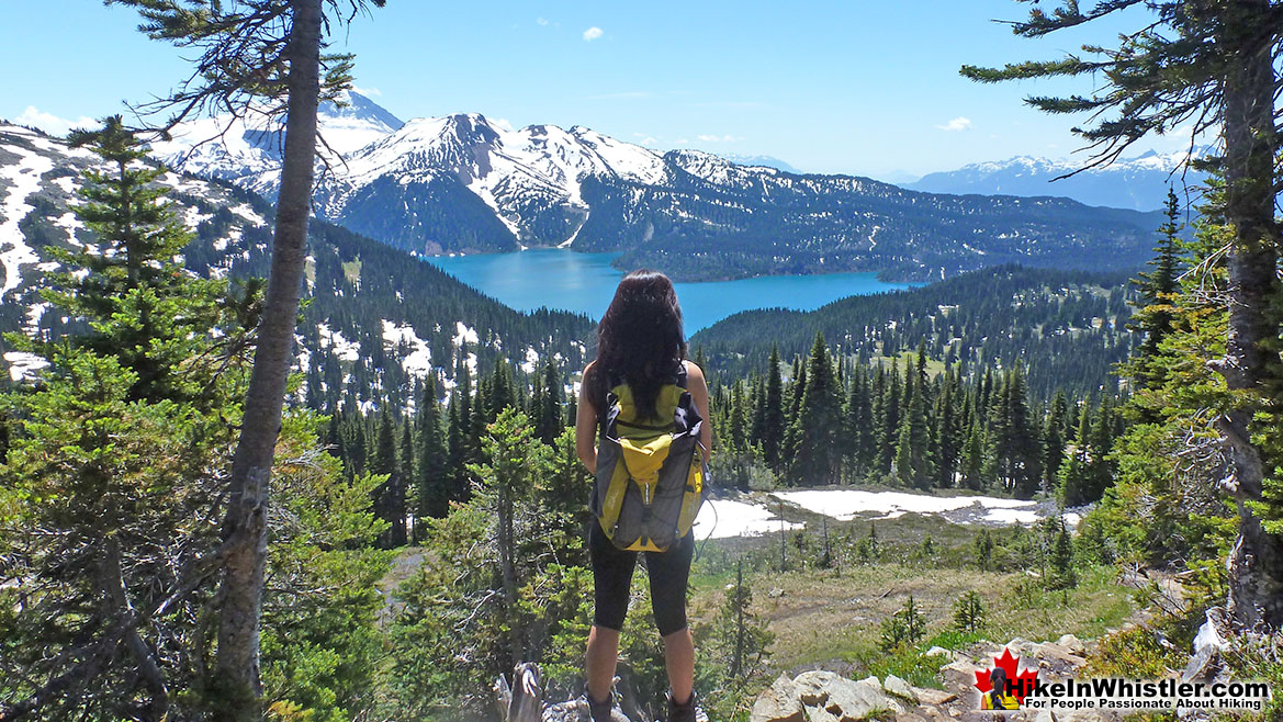 Black tusk Trail View of Garibaldi Lake