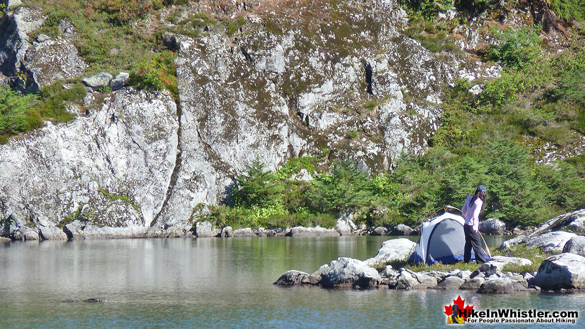 Camping at Brew Lake is Gorgeous