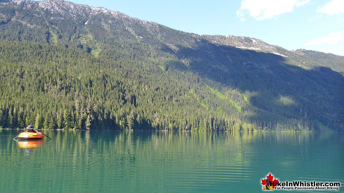 Cheakamus Lake Floating - Garibaldi Park, Whistler