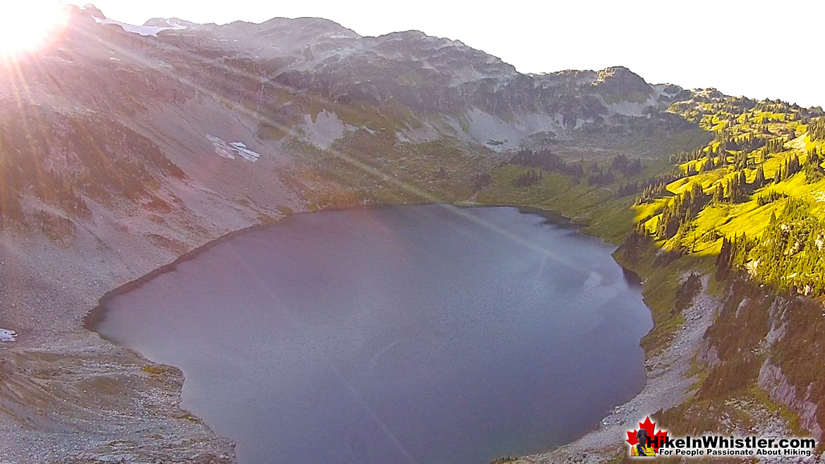 Cirque Lake Aerial View 3