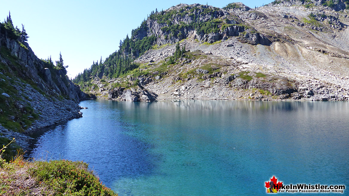 Cirque Lake Pours Out to the Falls Here