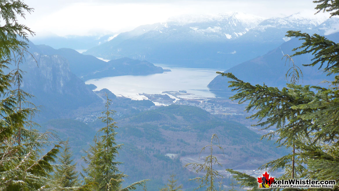 Elfin Lakes Trail View of Squamish