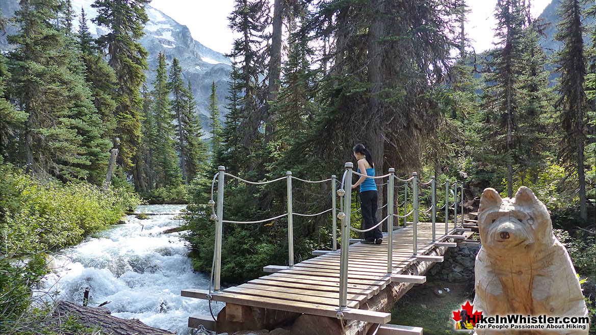 Joffre Creek Crossing on the Joffre Lakes Trail