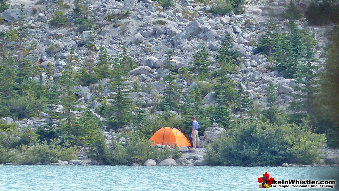 Joffre Lakes Provincial Park Tent