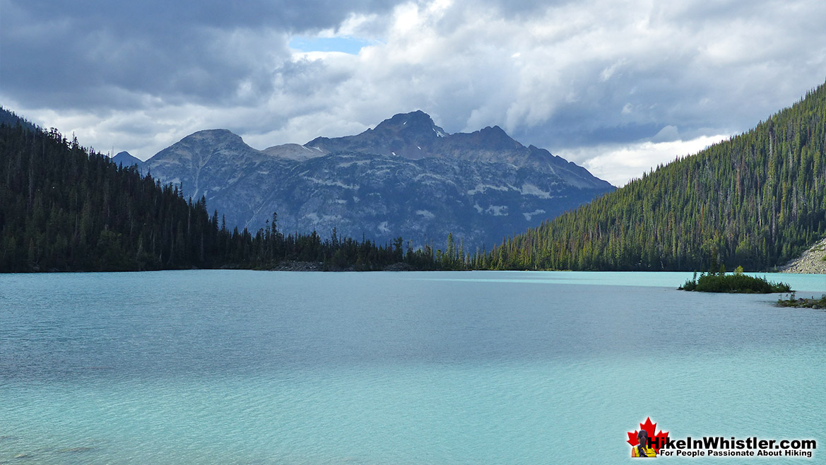 Joffre Lakes Campsite Tent View