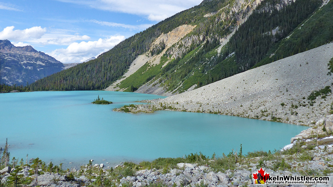 Joffre Lakes Campsite View