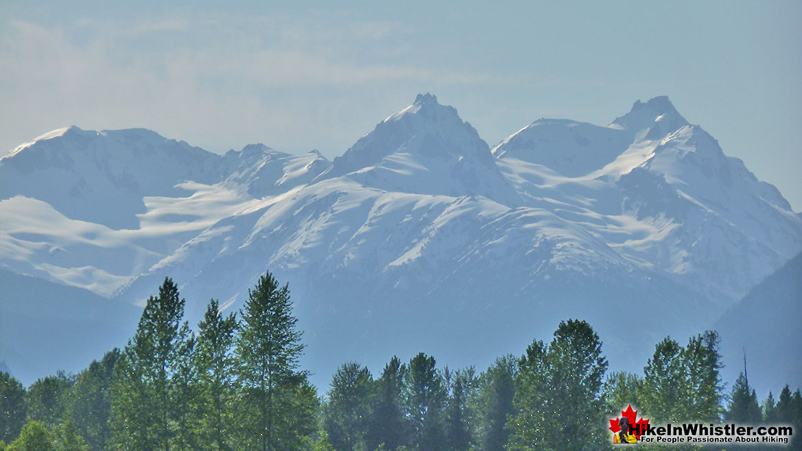 Pemberton Meadows View of Mount Meager