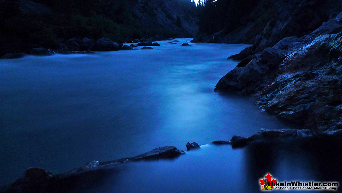 Keyhole Hot Springs at Night