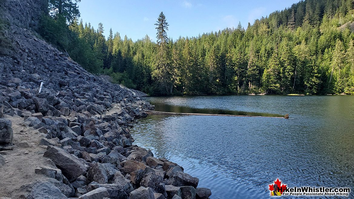 Logger's Lake Trail Boulder Side