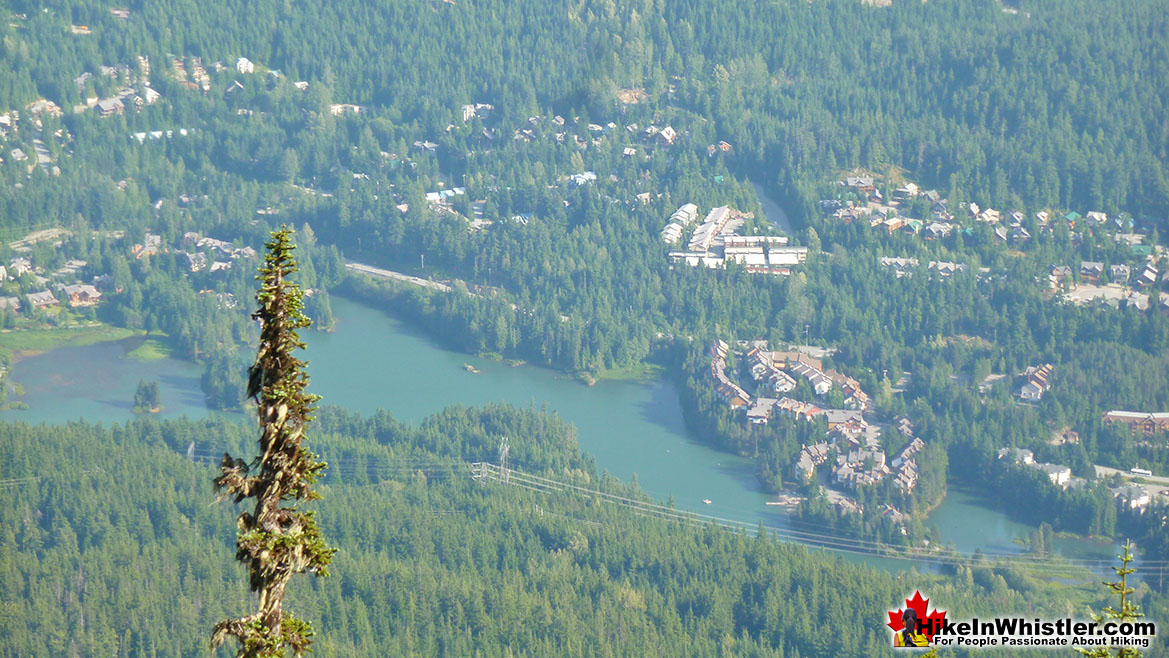 Flank Trail View of Alpha Lake