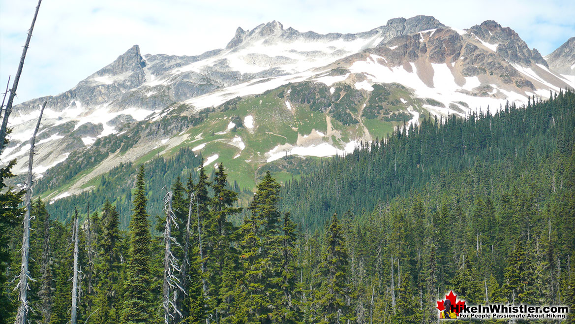 Mt Callaghan from the Ring Lake Trail