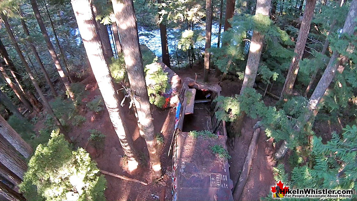 Whistler Train Wreck Aerial View 40