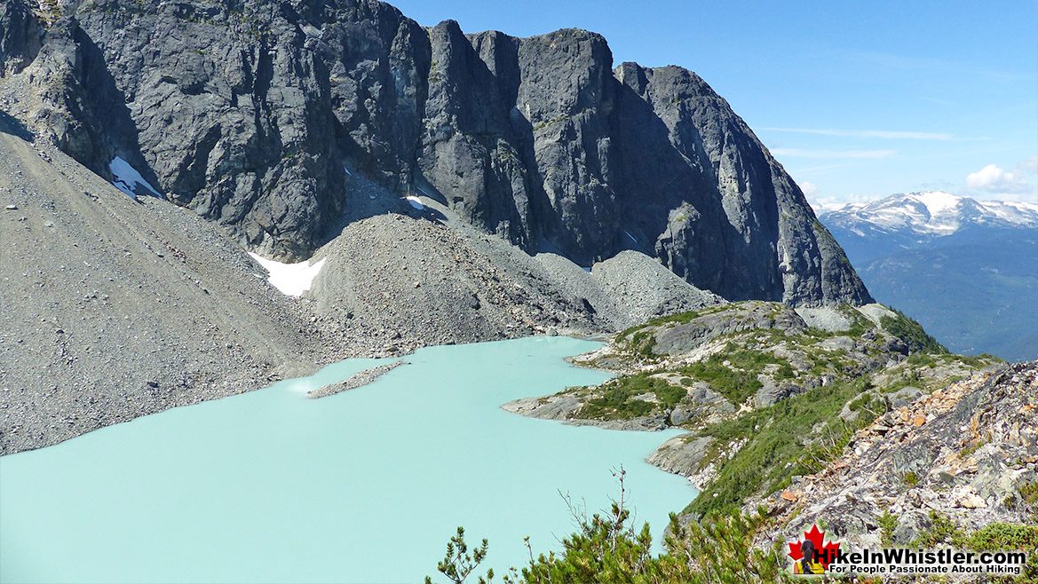 Rethel Mountain Across Wedgemount Lake