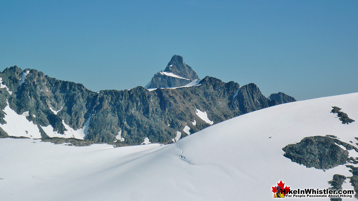 Wedge Weart Col View of Mt James Turner