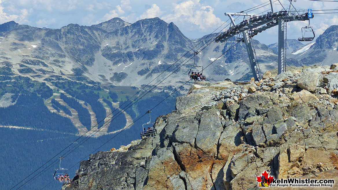 Whistler Mountain Peak Chair to Russet Lake